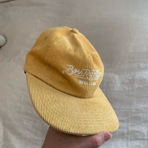 Corduroy hat